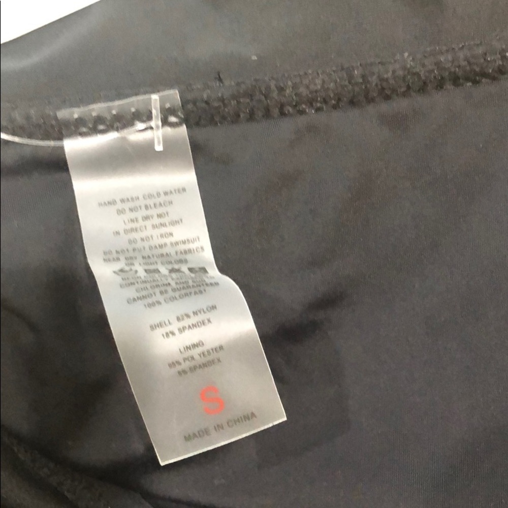 NWOT Black Swim Skirt, size small - Picture 5 of 9